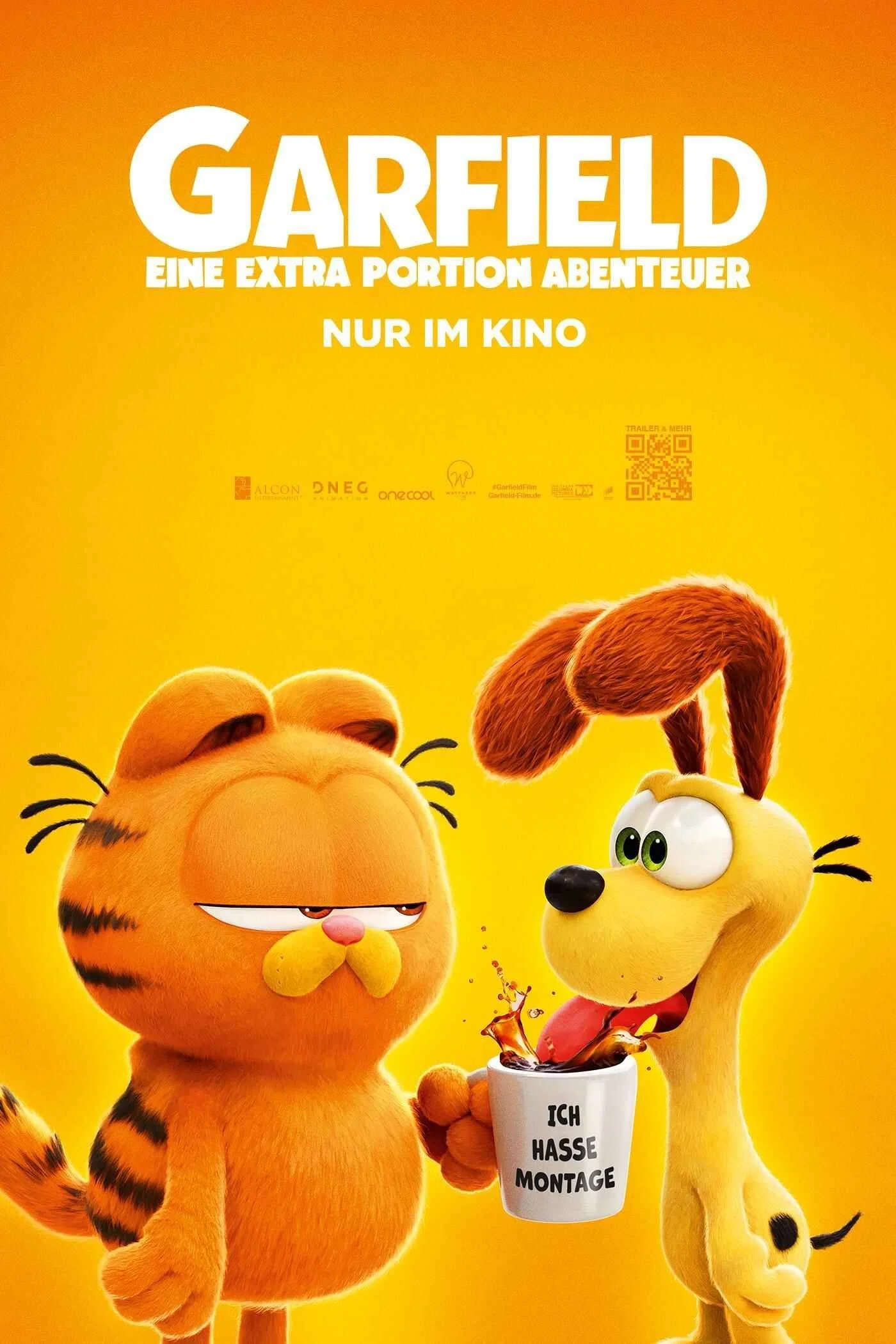 The Garfield Movie (2024) - Stream Animation movies with IPTV NETHERLAND IPTV service
